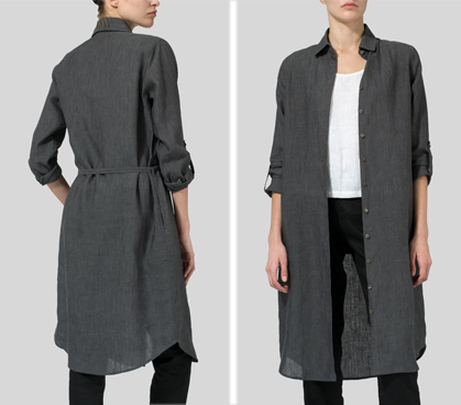 Linen Shirt Dress