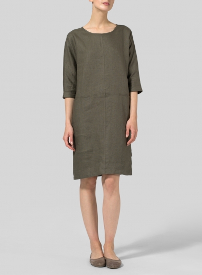 Straight cut dress clearance for plus size