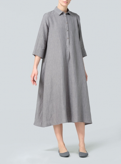 Vienna Volume Sleeve Shirt Dress Mサイズ Vienna Volume Sleeve Shirt Dress