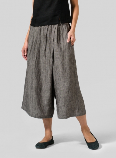 linen plus size pants