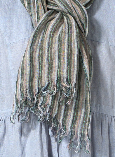 Yarn-Dyed Multi-stripe Scarf