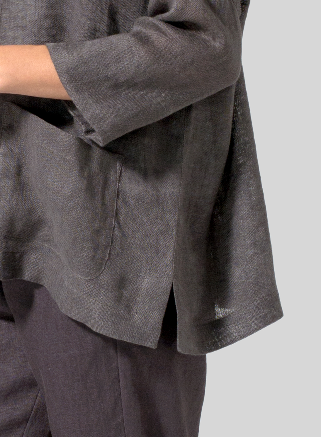 Lightweight Linen Kimono Jacket