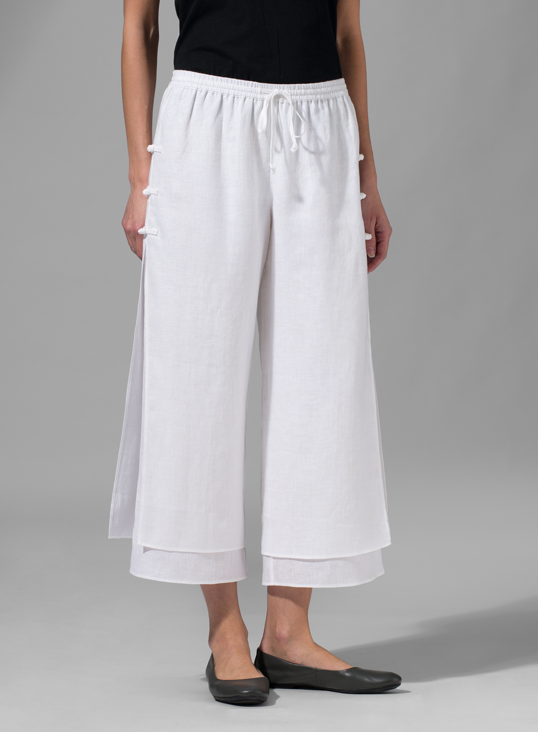 Linen DoubleLayer Pants