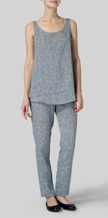 Linen Long Cami