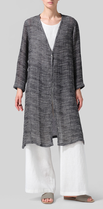 Linen Long Jacket