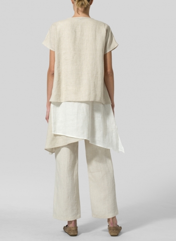 Linen Layered Top Set