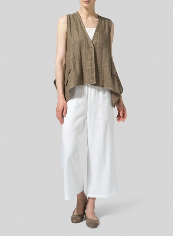 Soil Linen Casual Vest