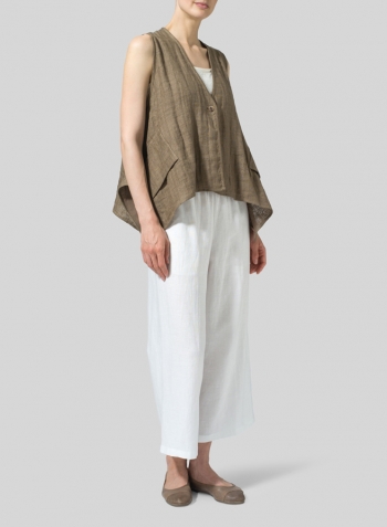 Soil Linen Casual Vest