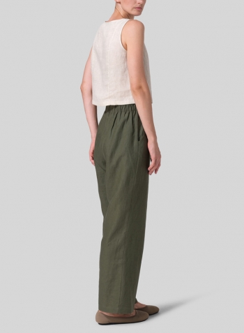 Linen Regular Long Pants