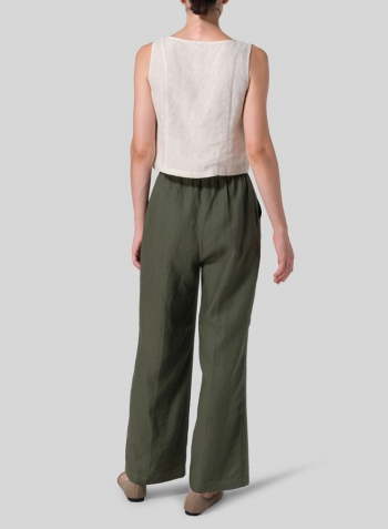 Linen Regular Long Pants