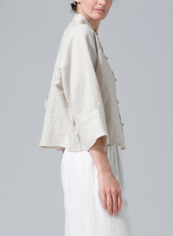 Oat Pure Linen Suit Jacket