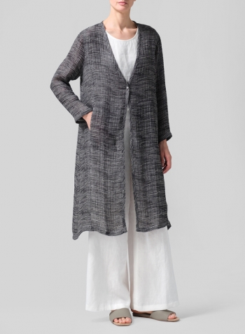 Linen Long Jacket