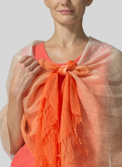 Ombre Linen Scarf