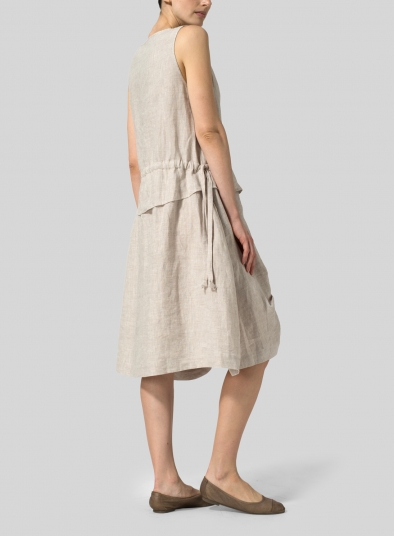 Linen Loose A-Line Dress