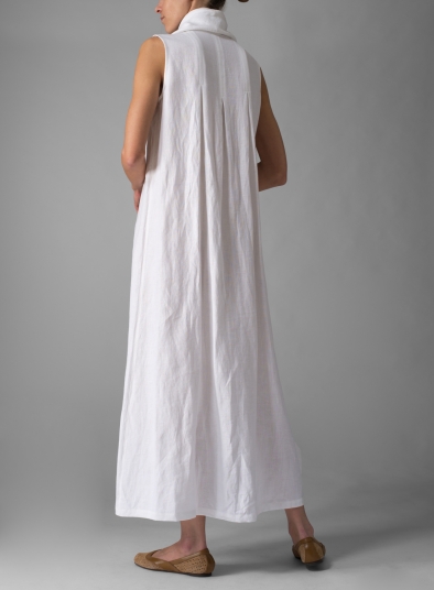 long sleeveless gown