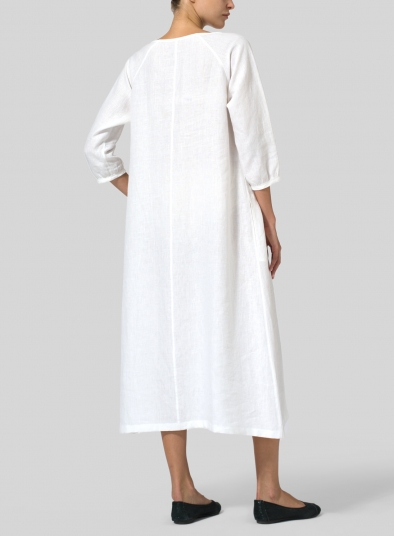 vivid linen dresses