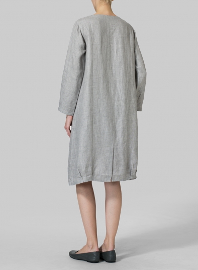 Linen Luxe Pocketed Dress