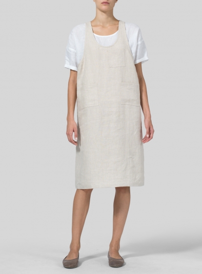 Linen Overall Dress