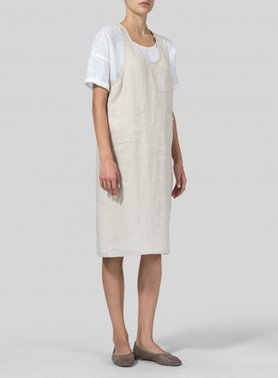 Linen Overall Dress