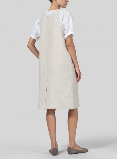 Linen Overall Dress