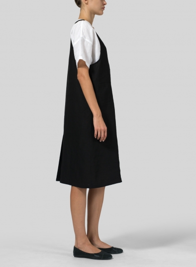 Linen Overall Dress