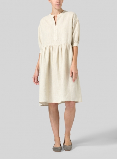Linen Lantern Dress