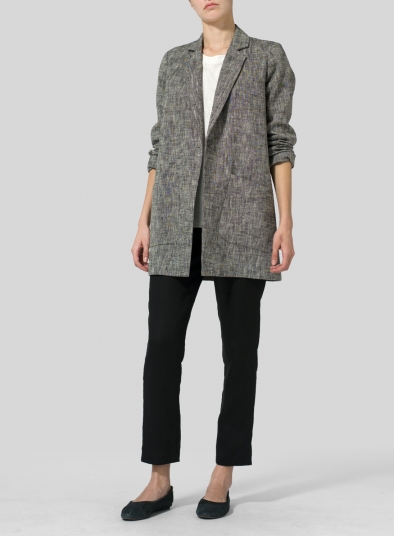 Linen Notch Lapel Jacket