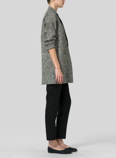 Linen Notch Lapel Jacket