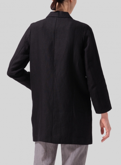 Linen Notch Lapel Jacket