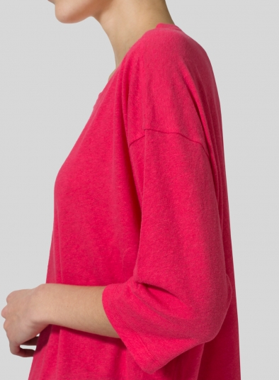 Linen Cotton Knit Top