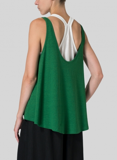 Linen Knit Sleeveless Top