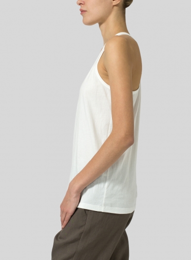 Lightweight-Cotton Racerback Camisole