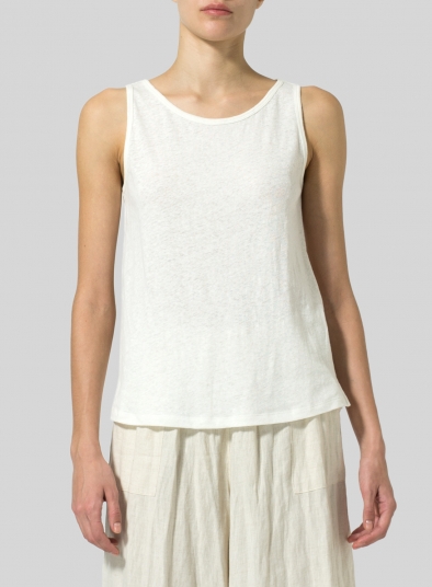 Linen Cotton Tank Top 