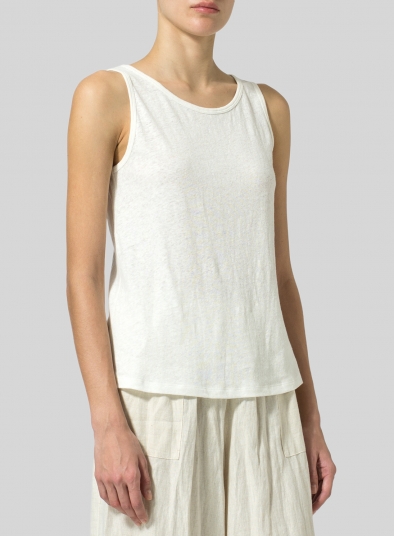 Linen Cotton Tank Top 