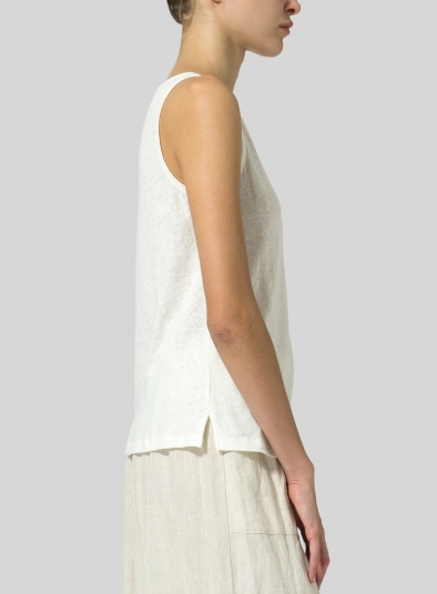 Linen Cotton Tank Top 