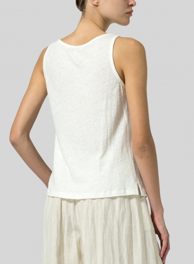 Linen Cotton Tank Top 