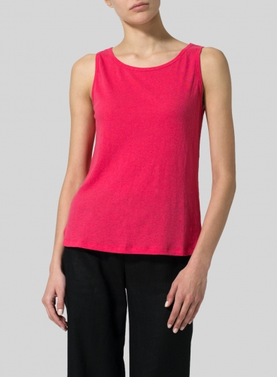 Linen Cotton Tank Top 