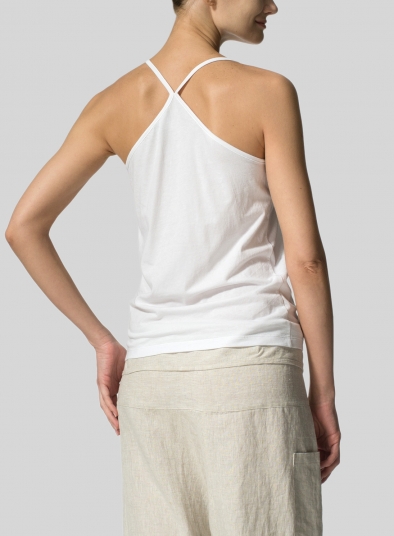 Lightweight-Cotton Racerback Sleeveless Tank