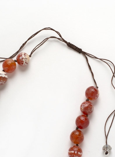 Natural Stone Agate Necklace