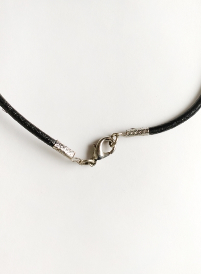 Jade Green Reflect Stone Pendant Necklace