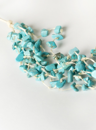 Handmade Hemp Multi Strand Necklace