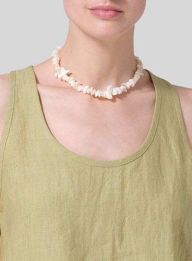 Beach Shell Collar Necklace