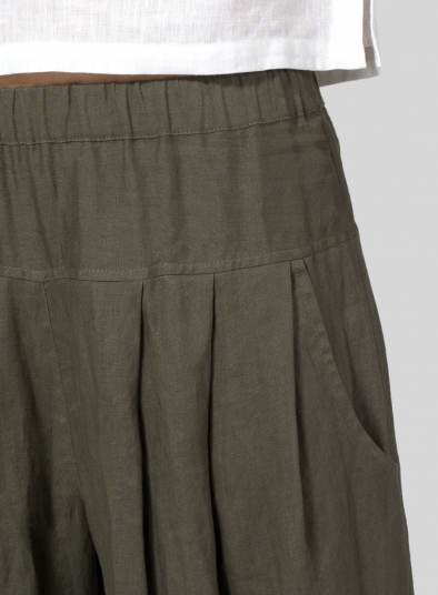 Linen Harem Pants - Plus Size