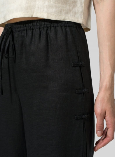 Linen Double Layers Pants