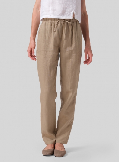 Linen Casual Long Pants