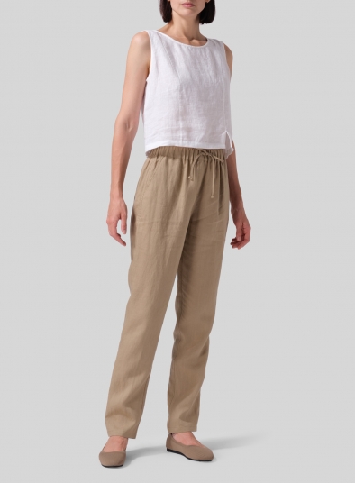 Linen Casual Long Pants