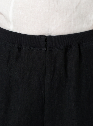 Linen Relaxed Crop Pants