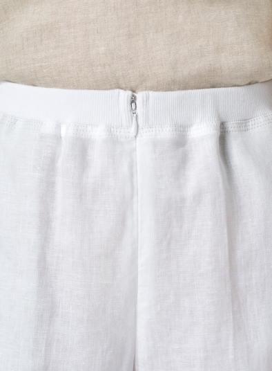Linen Relaxed Crop Pants