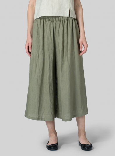 low rise wide leg pants