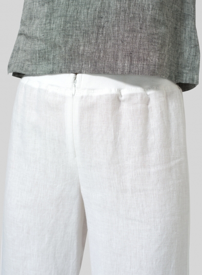 Linen Straight Leg Pants